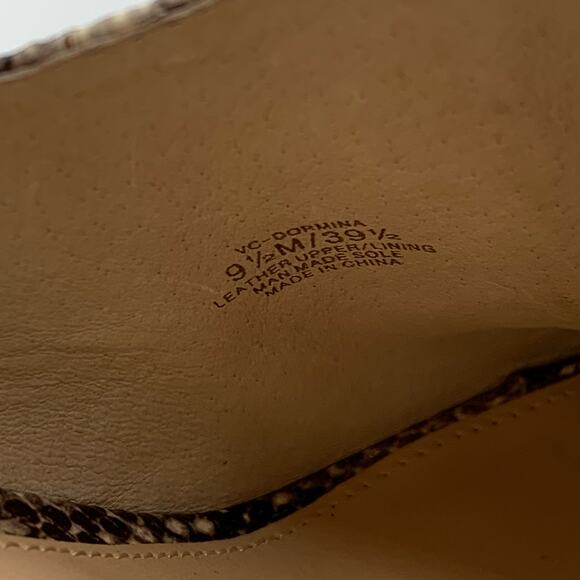 Vince Camuto Womens Dormina Slip On Sandal Open Toe Shoes Mule Slide Sz 9.5 M - Picture 10 of 14